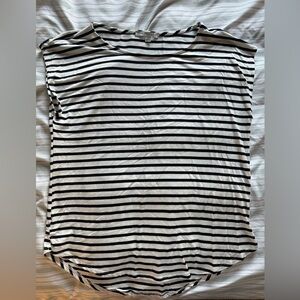 Blue and white Striped Shirt